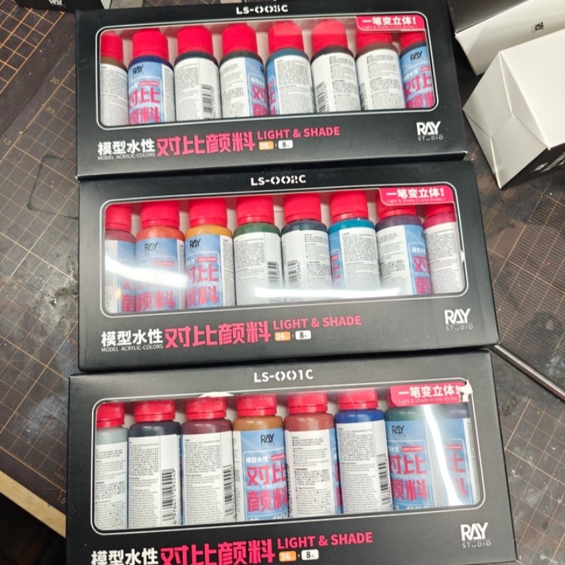 RAY Studio สีคอนทราสต์สูตรน้ำ  - Paint Model Kit บทวิจารณ์และราคา