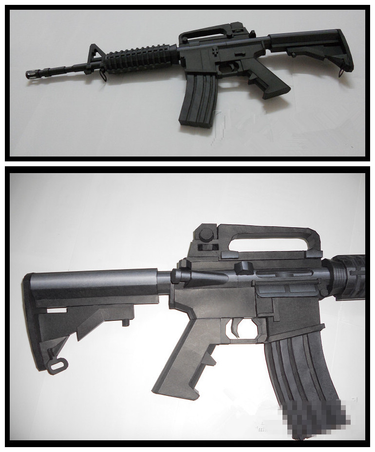 1:1ช่วยชีวิตปืนไรเฟิล M4A1โคลท - Model Kit Fantasy บทวิจารณ์และราคา